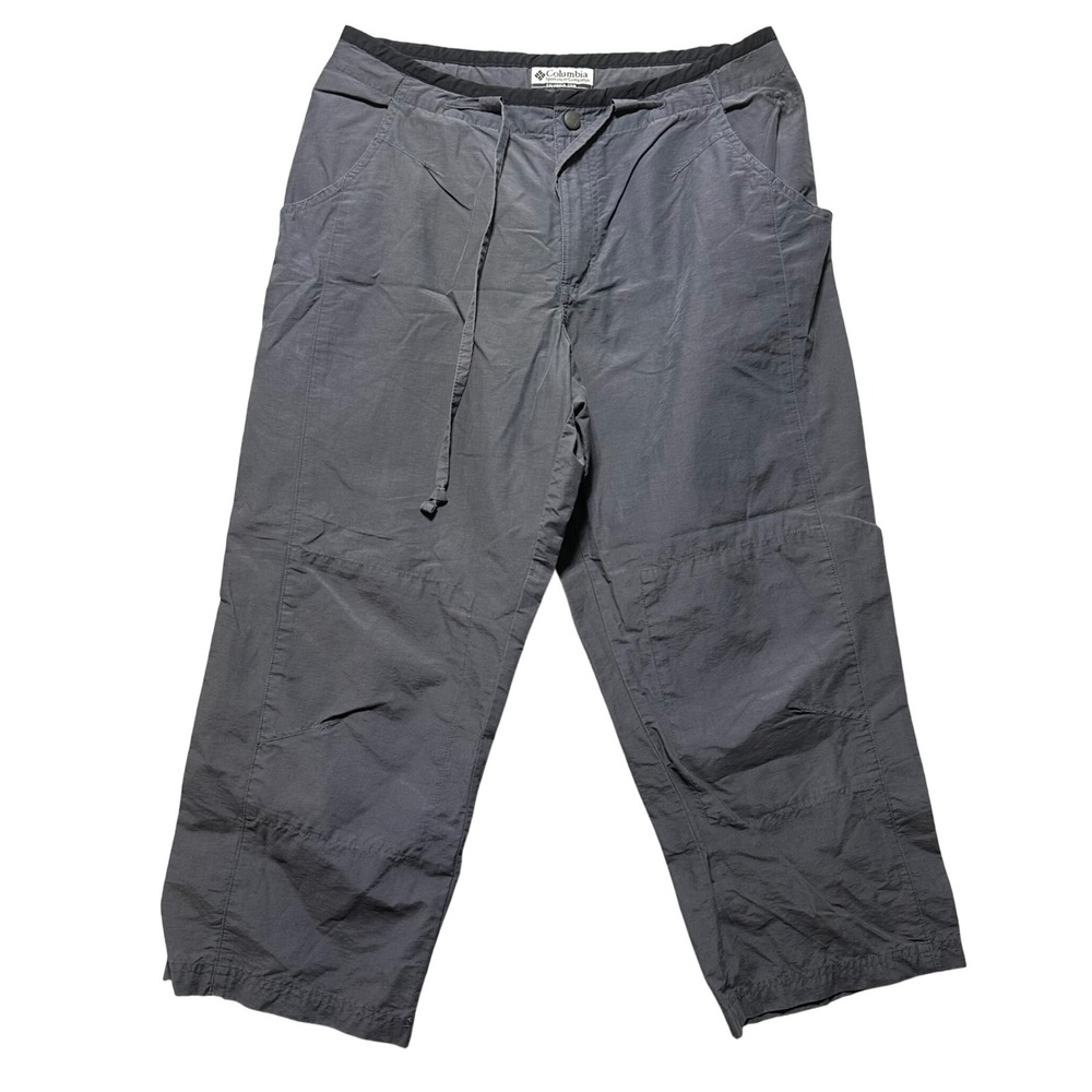 Columbia Sportswear Women PS Gray Capri Pantacourt‎ Pants Size PS